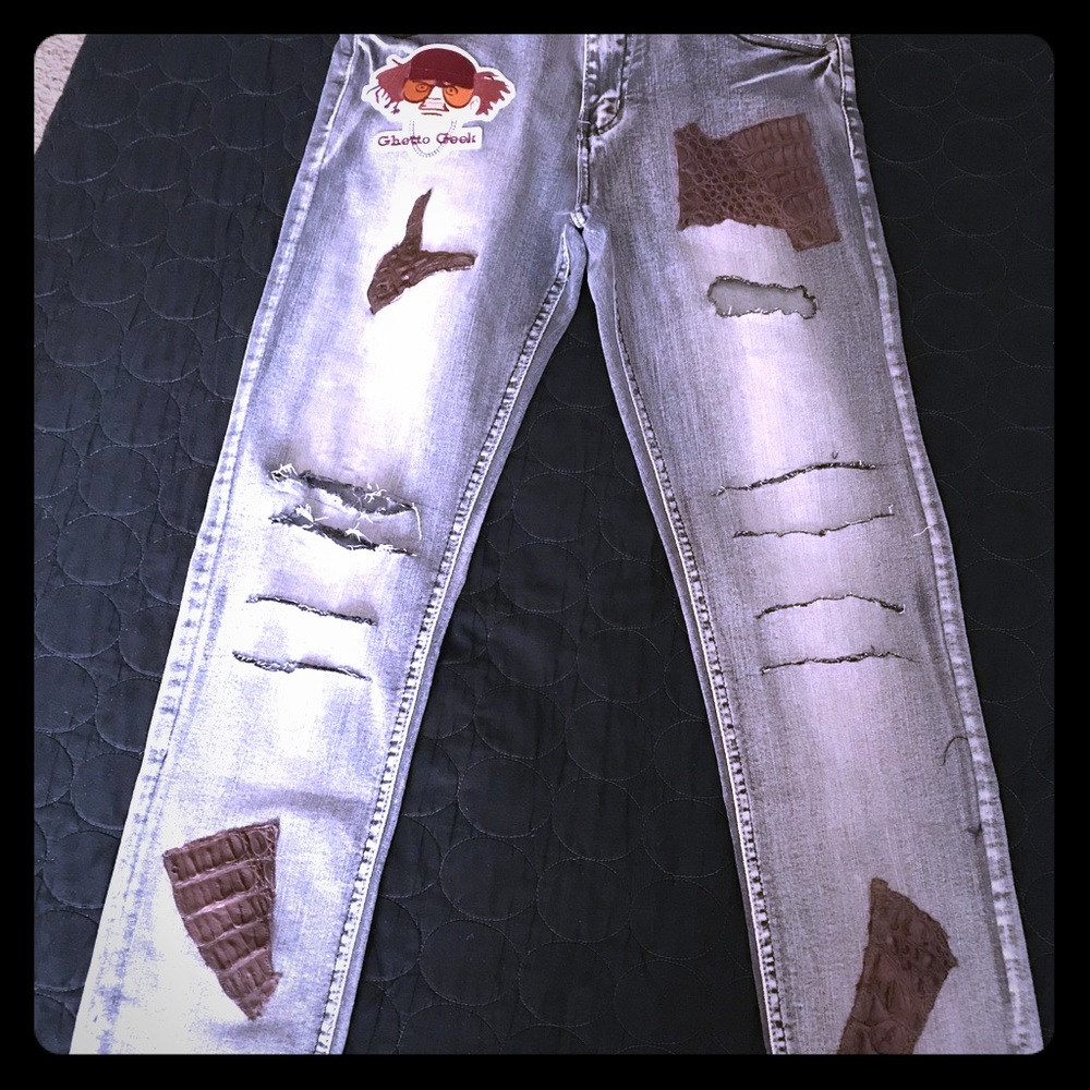 *Sale* Men’s Distressed Skinny Jeans